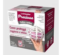 La Briantina Guscio Lavaggio Reggiseni - Set 2 Pezzi Rigidi (Grande + Piccolo) per Protezione Coppe e Ferretti, Plastica