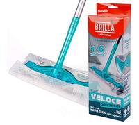La Briantina Kit Sistema Catturapolvere Veloce ATT06210A, Include 1 Attrezzo Catturapolvere + 6 Veline di Ricambio, Colori Assortiti