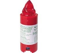 La Briantina Lumino Elettrico a Led Stilo, Durata 365 Giorni, Rosso con Luce Intermittente, 9.5xø3.3 cm