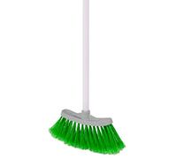 La Briantina Mini Scopa per Bambini, con Setole Piumate, Altezza del Manico 65 cm, Colore Casuale