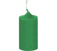 La Briantina MOC00771E Candela a moccolo Decorativa, Paraffina, Verde, Altezza 8 x diametro 3.8 cm