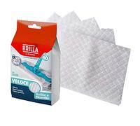 La Briantina Panni Veline Catturapolvere Usa e Getta Veloce, per Pavimenti, 10 Pezzi, 21x28 cm