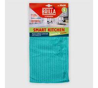 La Briantina Panno da Cucina Multiuso Smart Kitchen in Microfibra, Asciuga Pulisce Lucida Tutte le Superfici, 30x30 cm