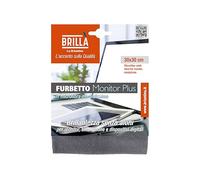 La Briantina Panno Furbetto Monitor Plus per Schermi TV PC Tablet Smartphone, Microfibra Trama Fitta Antigraffio, 30x30 cm