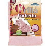La Briantina Panno Pulizia Furbetto Multiuso, per Tutte le Superfici, Riutilizzabile, 40x40 cm