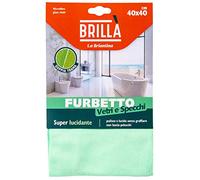 La Briantina Panno Pulizia Furbetto, per Vetri e Specchi, Riutilizzabile, 40x40 cm