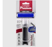 La Briantina Pocket Roller - Spazzola Leva Pelucchi Pieghevole e Portatile, Rullo Lavabile Riutilizzabile per Abiti e Tessuti