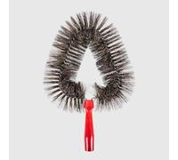 La Briantina Ragnatore Nobilis per Ragnatele, Manico in Plastica con Filetto Universale e Fibre Morbide in PET e Crine, 38 x 24 x 8,5 cm
