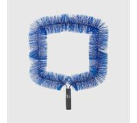 La Briantina Ragnatore Professional Maxi con Manico Filettato - Spazzola per Ragnatele con Setole Durezza Media Piumate e Struttura in Ferro Zincato, Compatibile con Aste Telescopiche - Made in Italy