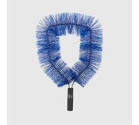 La Briantina Ragnatore Professional Medium con Manico Filettato - Spazzola per Ragnatele con Setole Medie Piumate e Struttura in Ferro Zincato, Compatibile con Aste Telescopiche - Made in Italy