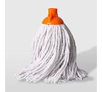 La Briantina RIC00827A Ricambio per mop in Cotone, Bianco, 23 cm