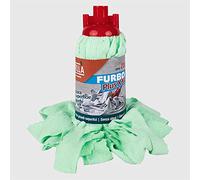 La Briantina Ricambio Mocio in Microfibra Furbo Plus XXL, Testina Mop Lavapavimenti Formato Maxi, 200 Grammi, 35 cm, Colore Casuale