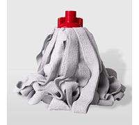 La Briantina Ricambio Mocio in Poliestere Furbo XXL, Testina Mop Lavapavimenti e Strofinaccio, 180 Grammi, Formato Maxi 35 cm