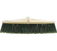 La Briantina Scopa Professionale da Esterno, Spazzolone Industriale a Fibre Rigide, Larghezza 40 cm