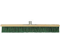 La Briantina Scopa Professionale in Legno, Spazzolone Industriale a Setole Rigide, Larghezza 60 cm