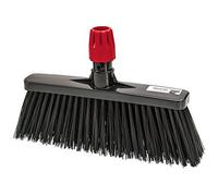 La Briantina Scopa Professionale Rigida da Esterno, Attacco del Manico Diametro da 21 a 24 mm, Larghezza 28.5 cm