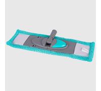 La Briantina Scopa TuttoBrilla Microfibra Liscia - Panno Soffice in Microfibra per Pulizia Delicata e Lucentezza dei Pavimenti - Sistema di Sgancio a Bottone - Snodo Centrale Piatto - Senza Manico