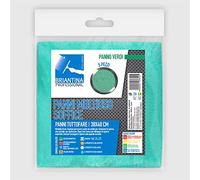 La Briantina Set 5 Panni Multiuso per Pulizie Professionali, a Doppia Azione Pulisci e Spolvera, 38x40 cm, 5 Pezzi Riutilizzabili, in Verde