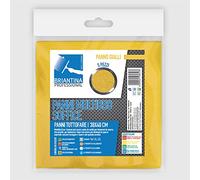 La Briantina Set 5 Panni Multiuso per Pulizie Professionali, a Doppia Azione Pulisci e Spolvera, 38x40 cm, 5 Pezzi Riutilizzabili, in Giallo