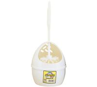 La Briantina Set Scopino e Portascopino da Bagno Palla, Completo WC in Plastica, Igienico e Leggero