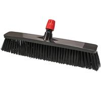 La Briantina Spazzolone Professionale 45 cm con Setole Piumate Rigide, Innesto Universale per Manici con Diametro da 21 mm a 24 mm