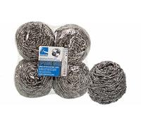 La Briantina SPU03568A Spugna acciaio inossidabile, 60 gr, 4 Pezzi