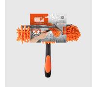 La Briantina Tergivetro 2 in 1 con Microfibra Chenille e Lamina TPR 25 cm, Testa Snodata 180° Bloccabile, Attacco Universale per Manici - Vetri e Superfici Lisce