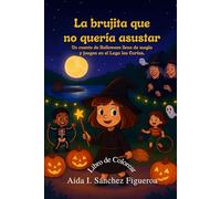 La brujita que no quería asustar- Libro de colorear
