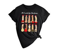 La brutta camicia di Natale delle donne degli uomini della Santa Camicia Dirty Christmas divertente regalo di Natale per Natale Secret Santa Gift Matching T-shirt da donna