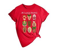 La brutta camicia di Natale delle donne degli uomini Santa Camicia Dirty Christmas divertente regalo per Natale Secret Santa Matching Tshirts Blutengel Pullover, Colore: rosso, L
