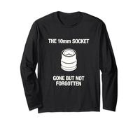 La Bussola da 10 mm Gone Not Forgotten Mechanic Humor Maglia a Manica