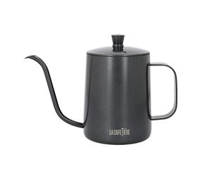 La Cafetière Caffettiera a collo d'oca, 6 ml, confezione regalo, nero