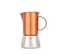 La Cafetière Caffettiera espresso da piano cottura in acciaio inox lucidato, 2ml, rame