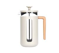 La Cafetière Caffettiera Pisa, in acciaio inox, 8 tazze, latte, in confezione regalo