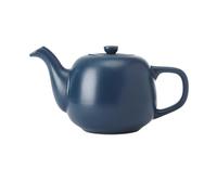 La Cafetière, Teiera classica con comodo manico e beccuccio antigoccia, da 2 tazze, adatta per tè in bustine, tradizionale, facile da pulire, lavabile in lavastoviglie, 600 ml, blu navy