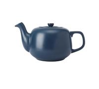 La Cafetière, Teiera classica con comodo manico e beccuccio antigoccia, da 4 tazze, adatta per tè in bustine, tradizionale, facile da pulire, lavabile in lavastoviglie, 1,2 l, blu navy