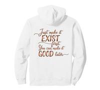 La Calligrafia Elegante Lo Rende Un Detto Creativo Felpa con Cappuccio