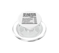 La calma prima della tempesta cugino fatti divertenti donne uomini cugini PopSockets PopGrip per MagSafe