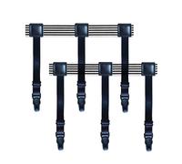 La Camicia Da Uomo Nera Classica Di Vendita Calda Rimane Cintura Con Clip Di Blo