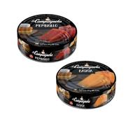 La Campagnola. Set composto da una confezione di Marmellata di mele cotogne ed una di Marmellata di patate dolci. 2 confezioni da 700 grammi cadauna.
