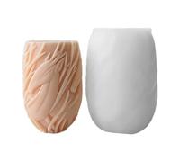 La Candela Profumata A Forma Cilindro A Rilievo Delicato Modella Un'efficace D'arte Della Candela Rendendo Flessibile Le Leggere Differenze Progetto