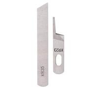 La Canilla Confezione di lame KR23 + KR35 (201121A + 202295) compatibili con macchine Overlock industriali Siruba e Pegasus