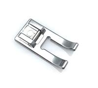 La Canilla ® - Piedino a punta aperta 5 mm universale per punti decorativi, applique per macchine da cucire Janome, Necchi, Singer, Juki, Brother, Silvercrest (Snap-On)