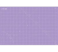 La Canilla Tappetino di Taglio Autorigenerante A1 (90x60 cm - 36x24") Tappeto Piano Antitaglio Grande per Cucito, Patchwork Modellismo | Cutting Mat Contrassegnato in Centimetri e Pollici