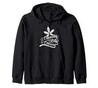 La cannabis uccide il cancro - Cannabis Kills Cancer Felpa con Cappuccio