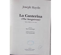 La Canterina (The Songstress) Opera Buffa in Two Acts