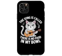 La canzone si chiama non c'è cibo nella mia ciotola, gatto divertente Custodia per iPhone 11 Pro Max