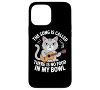 La canzone si chiama non c'è cibo nella mia ciotola, gatto divertente Custodia per iPhone 13 Pro Max