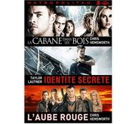La Capanna Nel Le Legno + ALBA Rosso + Identità Segreta Cofanetto DVD Nuova