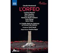 Music Dvd Claudio Monteverdi - L'Orfeo